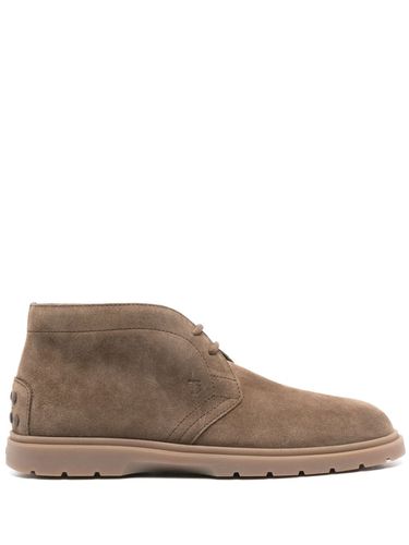 TOD'S - Suede Leather Boots - Tod's - Modalova