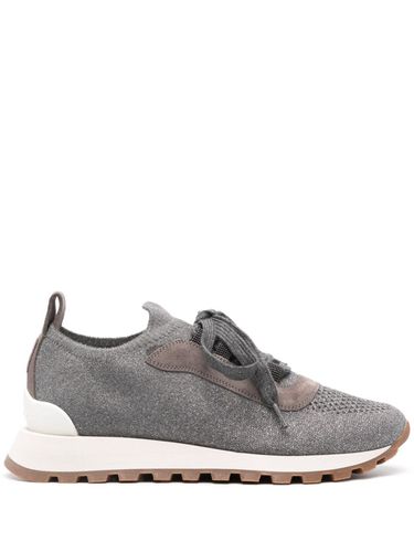 Cotton Low-top Sneakers - Brunello Cucinelli - Modalova