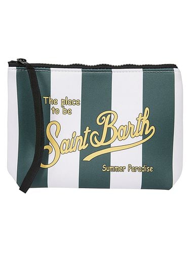 Aline Striped Scuba Clutch Bag - Mc2 Saint Barth - Modalova