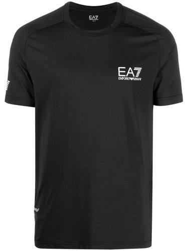 EA7 - Logo Nylon T-shirt - EA7 - Modalova