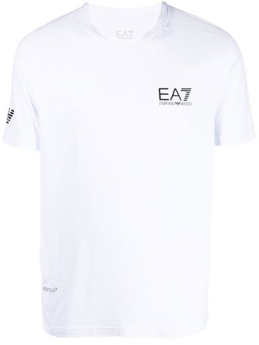 EA7 - Logo Nylon T-shirt - EA7 - Modalova