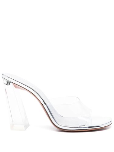 Brigitte Pvc Heel Mules - Amina Muaddi - Modalova