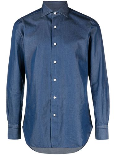 Napoli Cotton Shirt - Finamore 1925 Napoli - Modalova