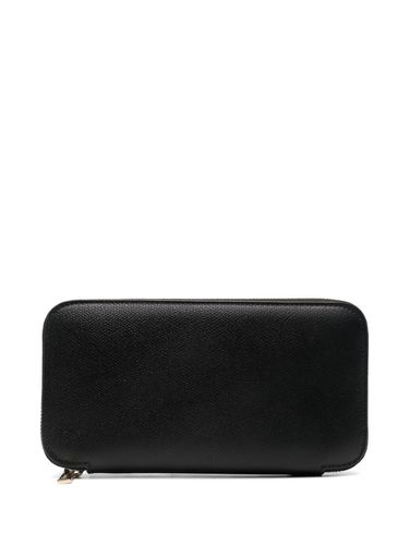 Leather Continental Wallet - Valextra - Modalova