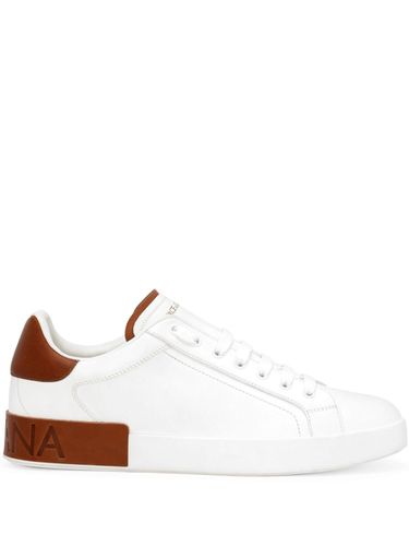 Portofino Leather Sneakers - Dolce & Gabbana - Modalova