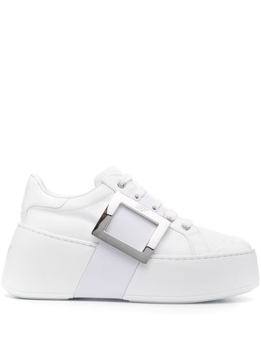 Viv Skate High Leather Sneakers - Roger Vivier - Modalova