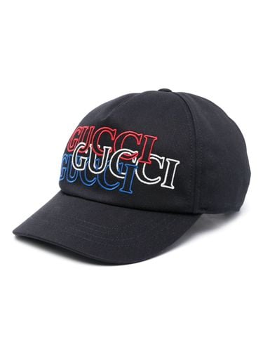 GUCCI - Logo Cotton Baseball Cap - Gucci - Modalova