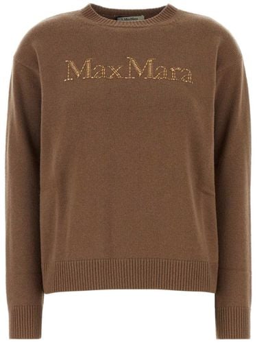 S MAX MARA - Logo Wool Sweater - 'S Max Mara - Modalova