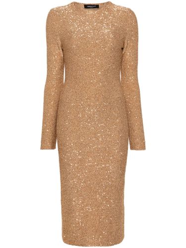 Sequined Midi Dress - Fabiana Filippi - Modalova