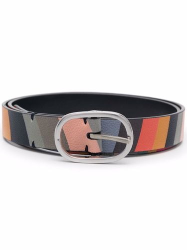 Signature Stripe Leather Belt - Paul Smith - Modalova