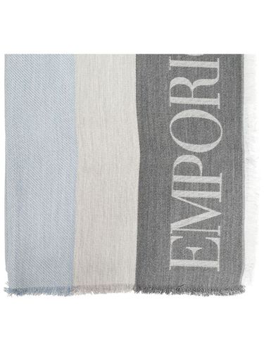 EMPORIO ARMANI - Striped Scarf - Emporio Armani - Modalova