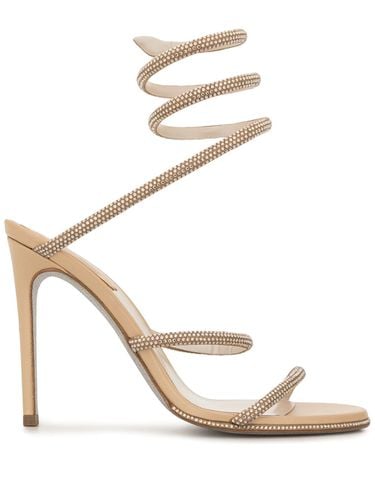 RENÉ CAOVILLA - Cleo Satin Heel Sandals - René Caovilla - Modalova