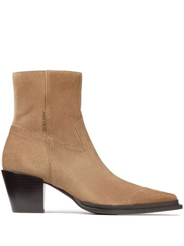 Cece Ab 60 Leather Boots - Jimmy Choo - Modalova