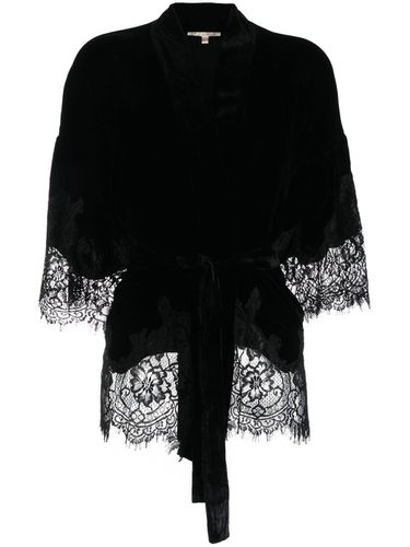 GOLDHAWK - Velvet Short Kimono - Goldhawk - Modalova