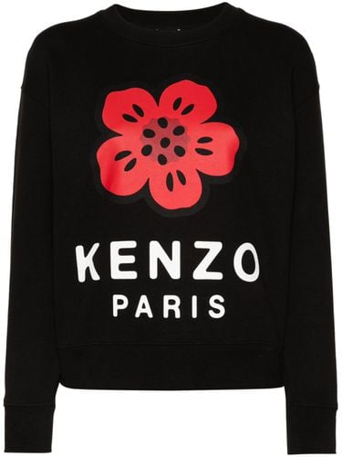 Boke Flower Cotton Sweatshirt - Kenzo - Modalova