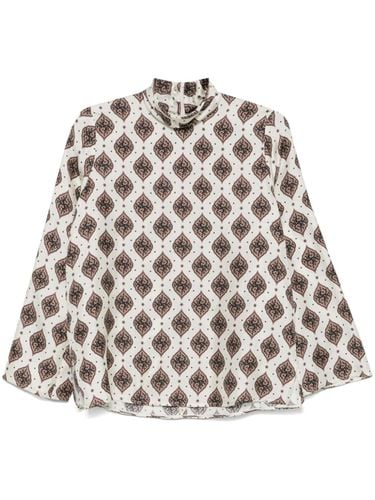 ALBERTO BIANI - Printed Silk Blouse - Alberto Biani - Modalova