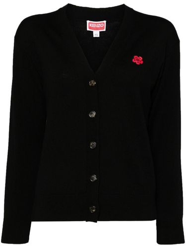 KENZO - Boke Flower Wool Cardigan - Kenzo - Modalova