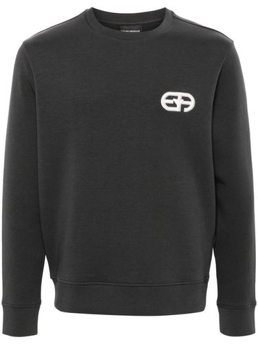 Logo Cotton Sweatshirt - Emporio Armani - Modalova