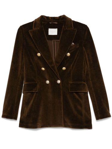 Velvet Single-breasted Jacket - Circolo 1901 - Modalova