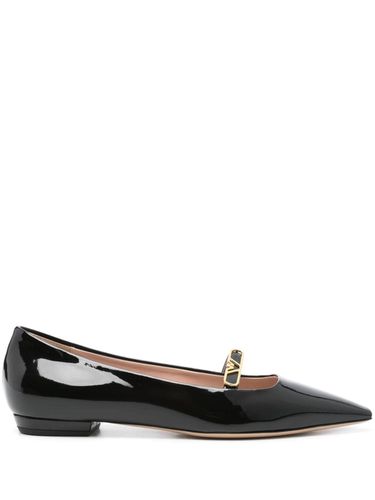 Patent Leather Ballet Flats - Emporio Armani - Modalova