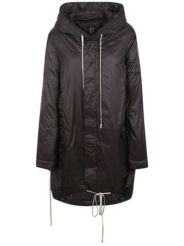 Nylon Parka Coat - Rick Owens Drkshdw - Modalova