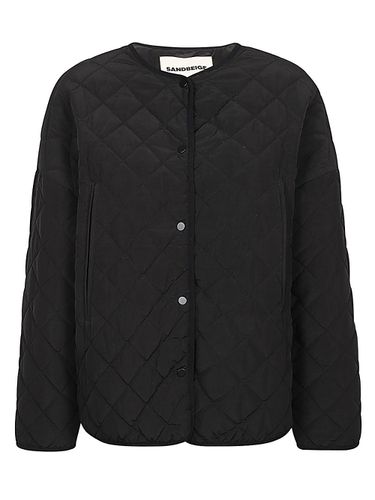 SANDBEIGE - Nylon Quilted Jacket - Sandbeige - Modalova