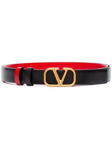 Vlogo Signature Leather Belt - Valentino Garavani - Modalova