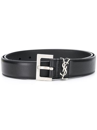 Cassandre Leather Belt - Saint Laurent - Modalova