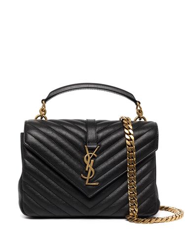 College Medium Leather Shoulder Bag - Saint Laurent - Modalova