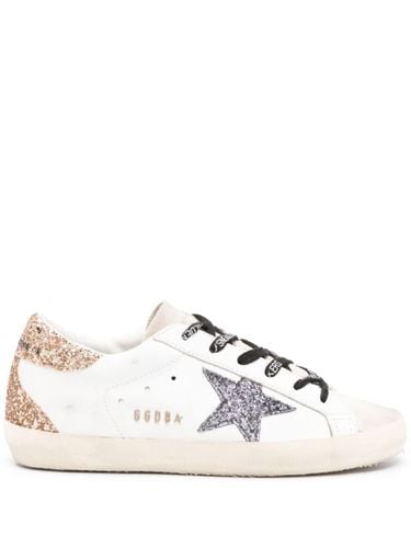 Super-star Leather Sneakers - Golden Goose - Modalova