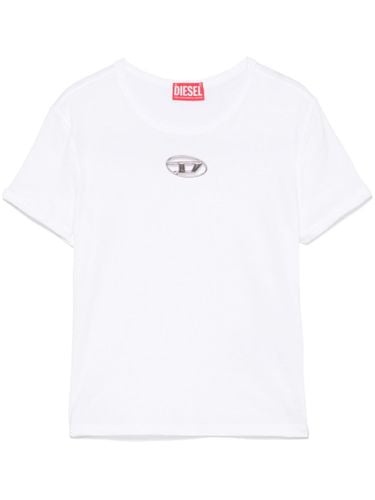 DIESEL - Oval-d Cotton T-shirt - Diesel - Modalova