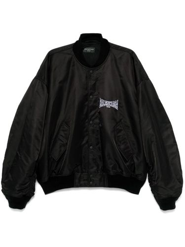 Varsity Nylon Bomber Jacket - Balenciaga - Modalova