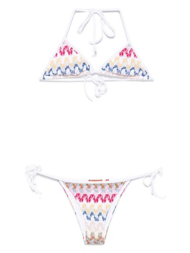 Zig Zag Print Bikini Set - Missoni Beachwear - Modalova