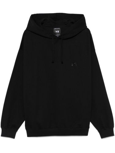 Y-3 - Logo Cotton Hoodie - Y-3 - Modalova