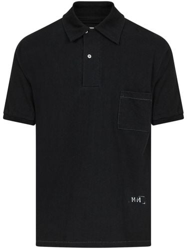 Logo Cotton Polo Shirt - Maison Margiela - Modalova