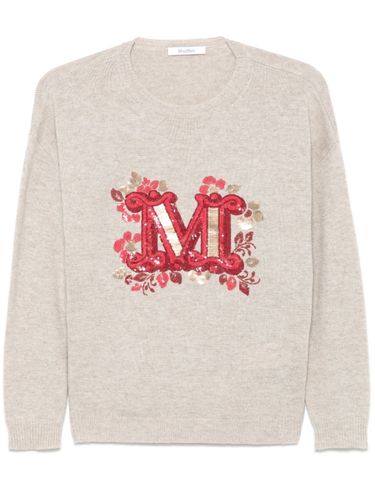 Logo Wool And Cashmere Jumper - Max Mara - Modalova