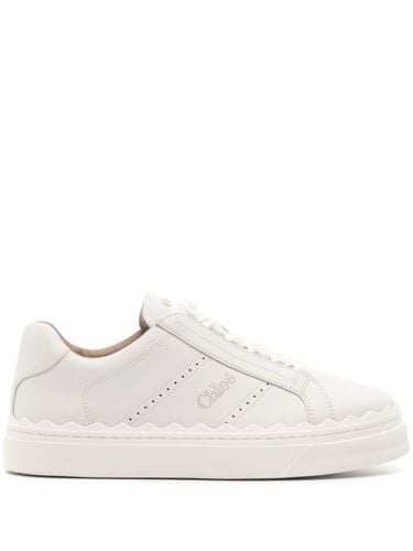 CHLOÉ - Lauren Leather Sneakers - Chloé - Modalova