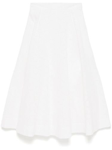 Crush Cotton Midi Skirt - Zimmermann - Modalova