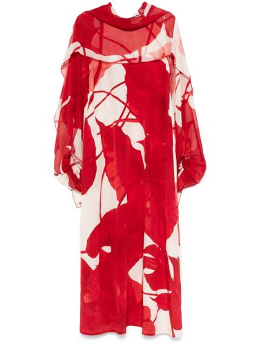 Printed Silk Long Dress - For restless sleepers - Modalova