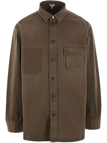 LOEWE - Cotton Overshirt - Loewe - Modalova