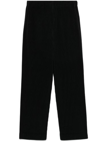 Pleated Straight Trousers - Homme Plisse' Issey Miyake - Modalova