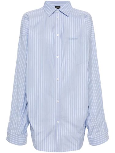 BALENCIAGA - Striped Cotton Shirt - Balenciaga - Modalova