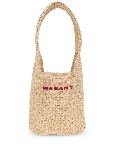 Praia Small Straw Shoulder Bag - Isabel Marant - Modalova