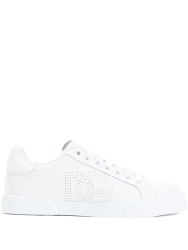 Portofino Leather Sneakers - Dolce & Gabbana - Modalova