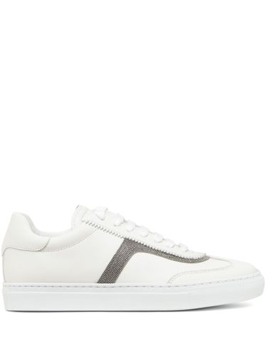 Leather Sneakers - Brunello Cucinelli - Modalova