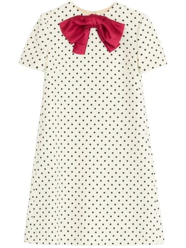 VALENTINO - Dotted Mini Dress - Valentino - Modalova