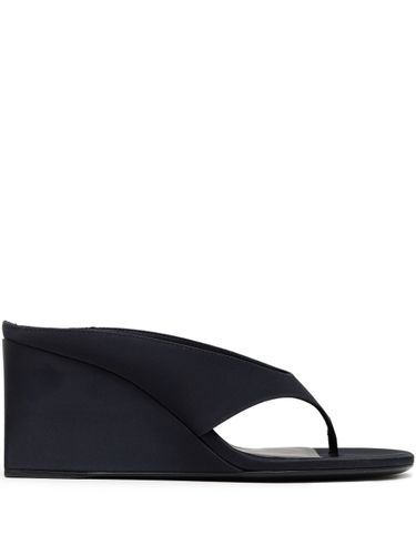 ALAÏA - Satin Thong Mules - AlaÏa - Modalova