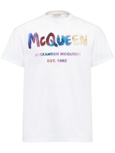 ALEXANDER MCQUEEN - Logo T-shirt - Alexander McQueen - Modalova