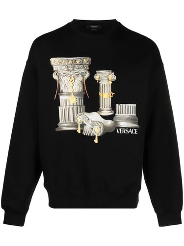 VERSACE - Sweatshirt With Logo - Versace - Modalova