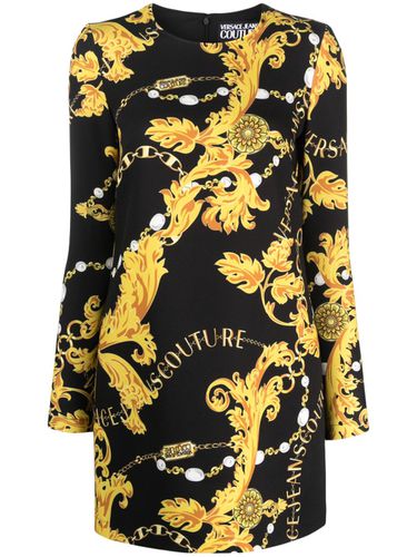 Dress With Print - Versace Jeans Couture - Modalova